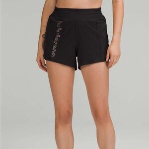Hotty Hot HR Lined Short 4" 
Color: Black/PANTONE 8042 C
Size: 4